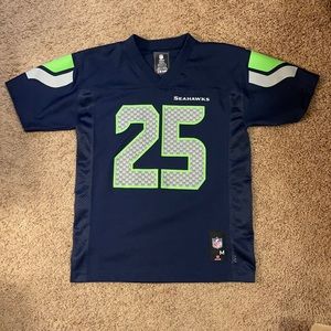 NFL Team Apparel Seahawks Youth M Jersey #25